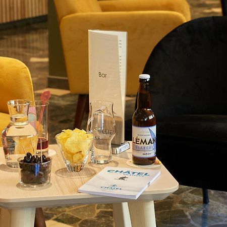 Hotel Eliova L'Eau Vive Châtel Exteriör bild